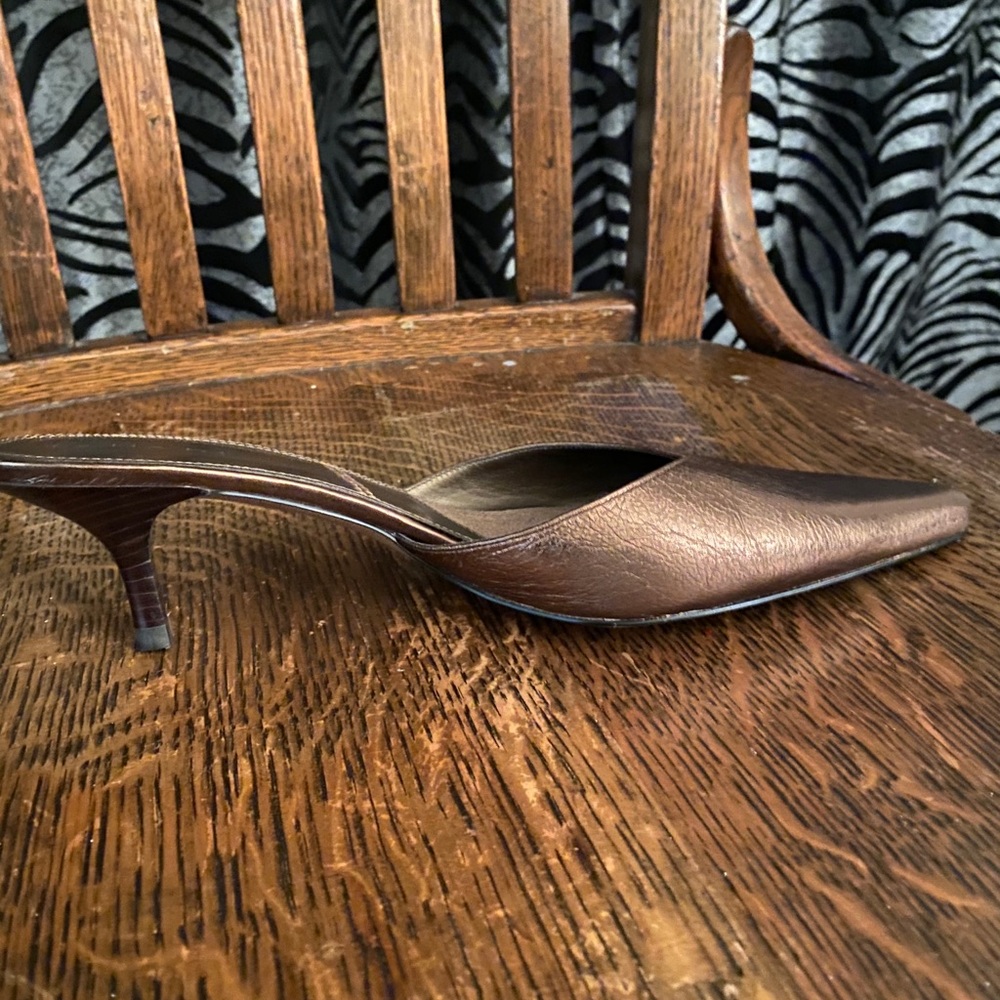 Gold Tahari Heels
